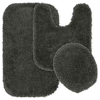 Garland Rug Serendipity Solid Shag 3 pc Bath Set
