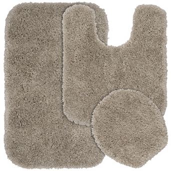 Garland Rug Serendipity Solid Shag 3 pc Bath Set