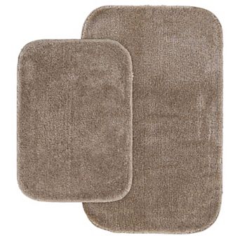 Garland Rug Deco Solid Plush 2 pc Bath Set