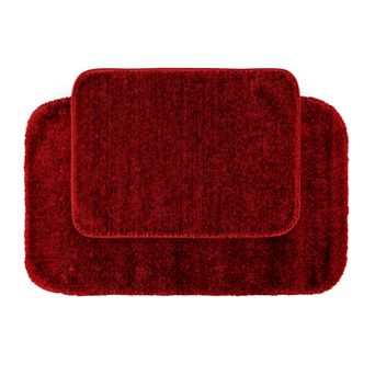 Garland Rug Deco Solid Plush 2 pc Bath Set