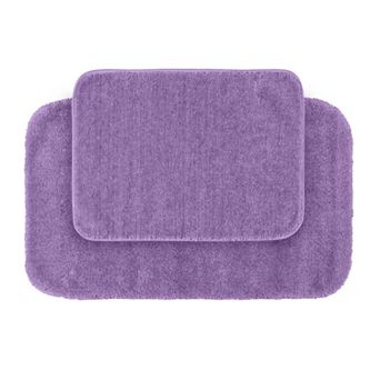 Garland Rug Deco Solid Plush 2 pc Bath Set