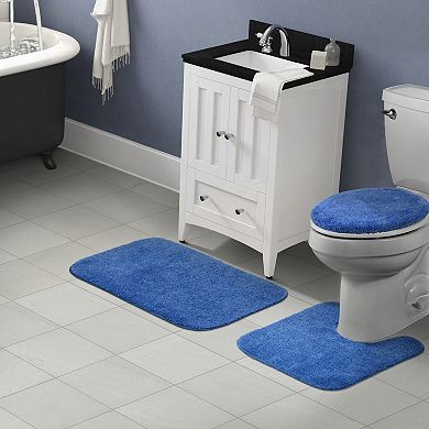 Garland Rug Deco Solid Plush 3-piece Bath Set