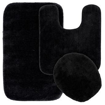 Garland Rug Deco Solid Plush 3 pc Bath Set