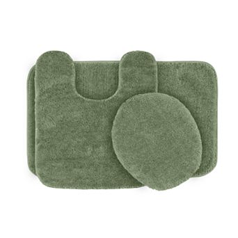 Garland Rug Deco Solid Plush 3 pc Bath Set