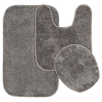 Garland Rug Deco Solid Plush 3 pc Bath Set