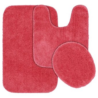 Garland Rug Deco Solid Plush 3 pc Bath Set