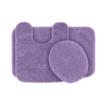 Garland Rug Deco Solid Plush 3 pc Bath Set