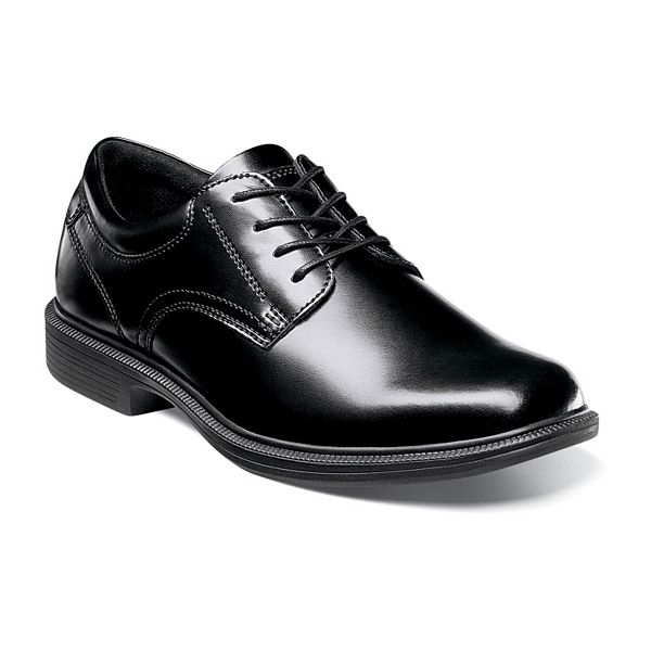 Nunn Bush Men's Baker Street Plain Toe Oxford Black 10 M