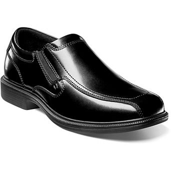 Nunn Bush® Bleeker St. KORE Men's Bicycle Toe Dress Slip-On Shoes