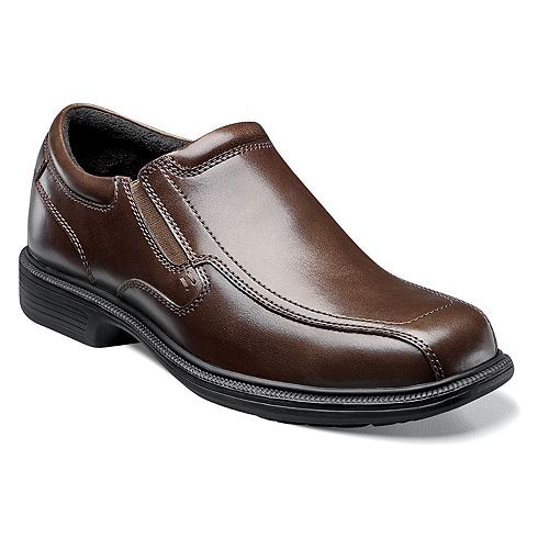 Nunn Bush Bleeker St. KORE Men’s Bicycle Toe Dress Slip-On Shoes