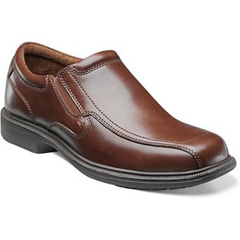 Nunn Bush® Bleeker St. KORE Men's Bicycle Toe Dress Slip-On Shoes