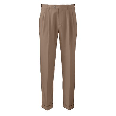 Men's Croft & Barrow® Classic-Fit Pleated No Iron Microfiber Dress Pants