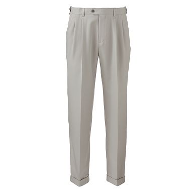 Men's Croft & Barrow® Classic-Fit Pleated No Iron Microfiber Dress Pants
