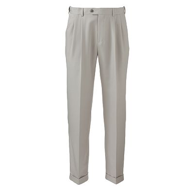 Men's Croft & Barrow Classic-Fit Pleated No Iron Microfiber Dress Pants