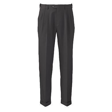 Men's Croft & Barrow® Classic-Fit Pleated No Iron Microfiber Dress Pants