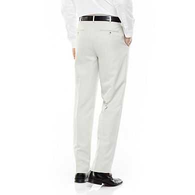 Men's Croft & Barrow® Classic-Fit Flat-Front No Iron Microfiber Dress Pants