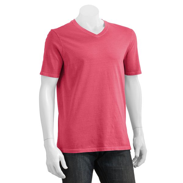 Sonoma Goods For Life® Solid Vintage Washed VNeck Tee Men