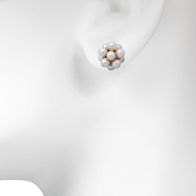 LC Lauren Conrad Cluster Stud Earrings