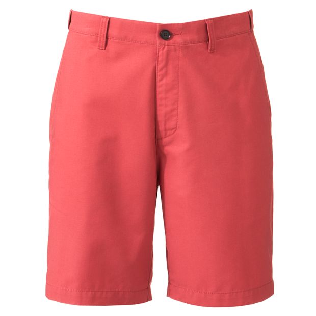 Men s Croft Barrow Easy Care Comfort Waist Flat Front Shorts