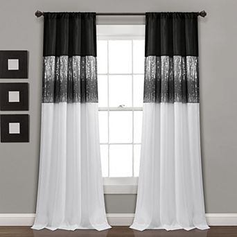 Lush Decor 1-pack Night Sky Window Curtain
