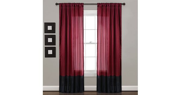 Chez Moi Coppia Tendine Finestra con Pizzo Flora 60x160 cm