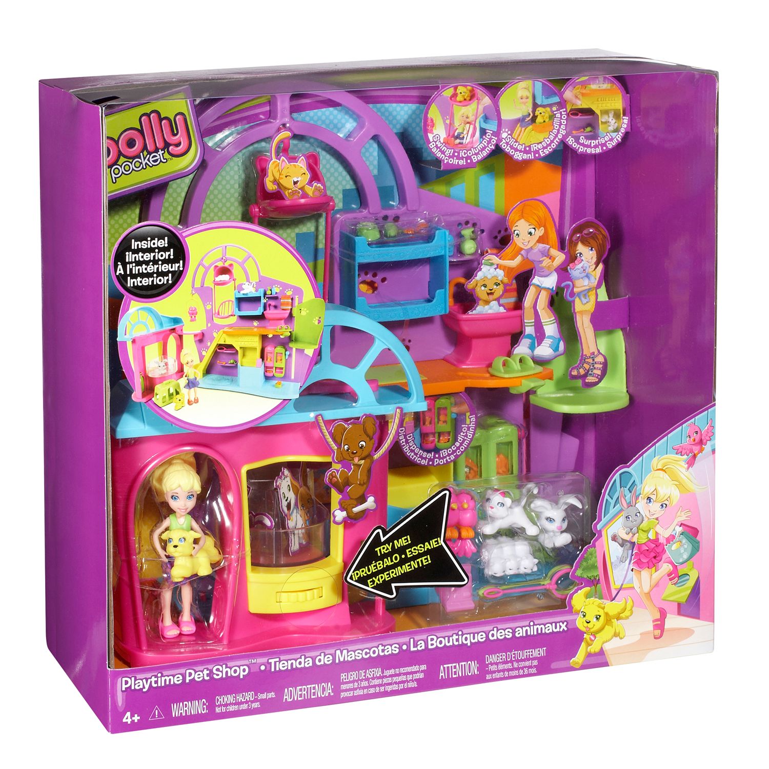 polly pocket ultimate play day set