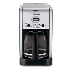 Cuisinart 12-Cup, Black Stainless Coffee Center 2 in. 1-Coffee Maker  SS-16BKS - The Home Depot