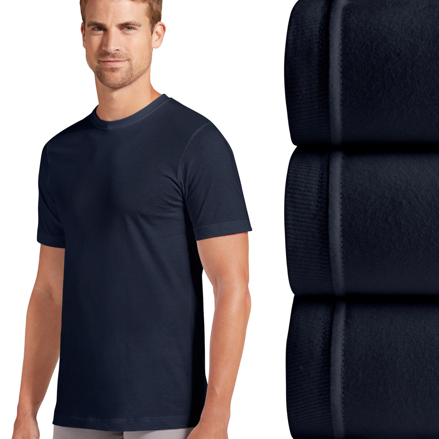 hanes slim fit comfortblend