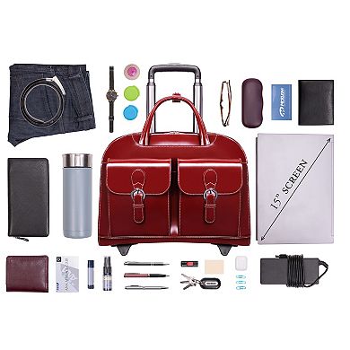 McKleinUSA Davis 15.4-in. Wheeled Laptop Case