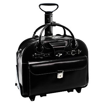 McKleinUSA Roseville 15.4 in Detachable-Wheeled Laptop Briefcase