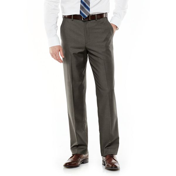 Men's Croft & Barrow® True Comfort Classic-Fit Flat-Front Dress Pants