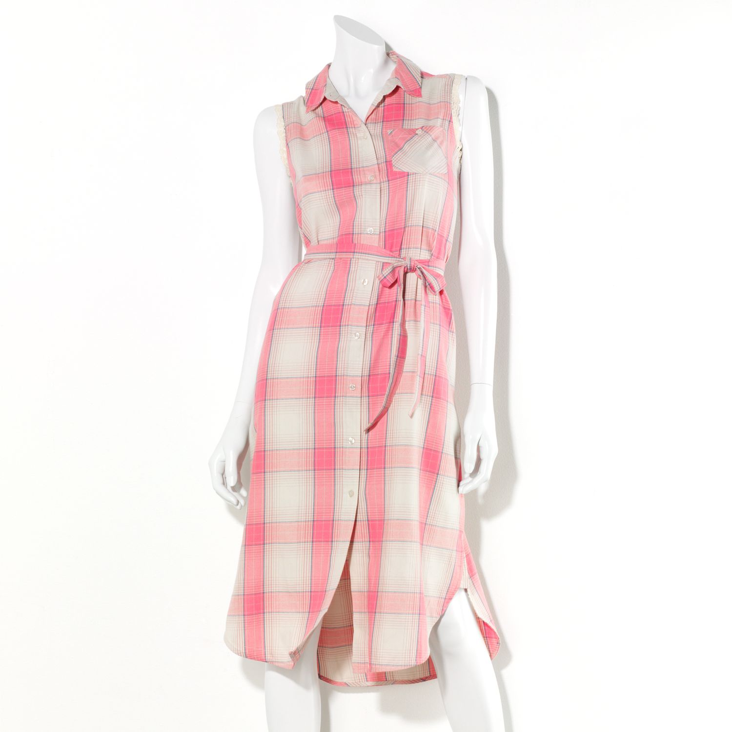 kohls plaid dress