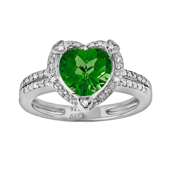 Kohls on sale emerald rings