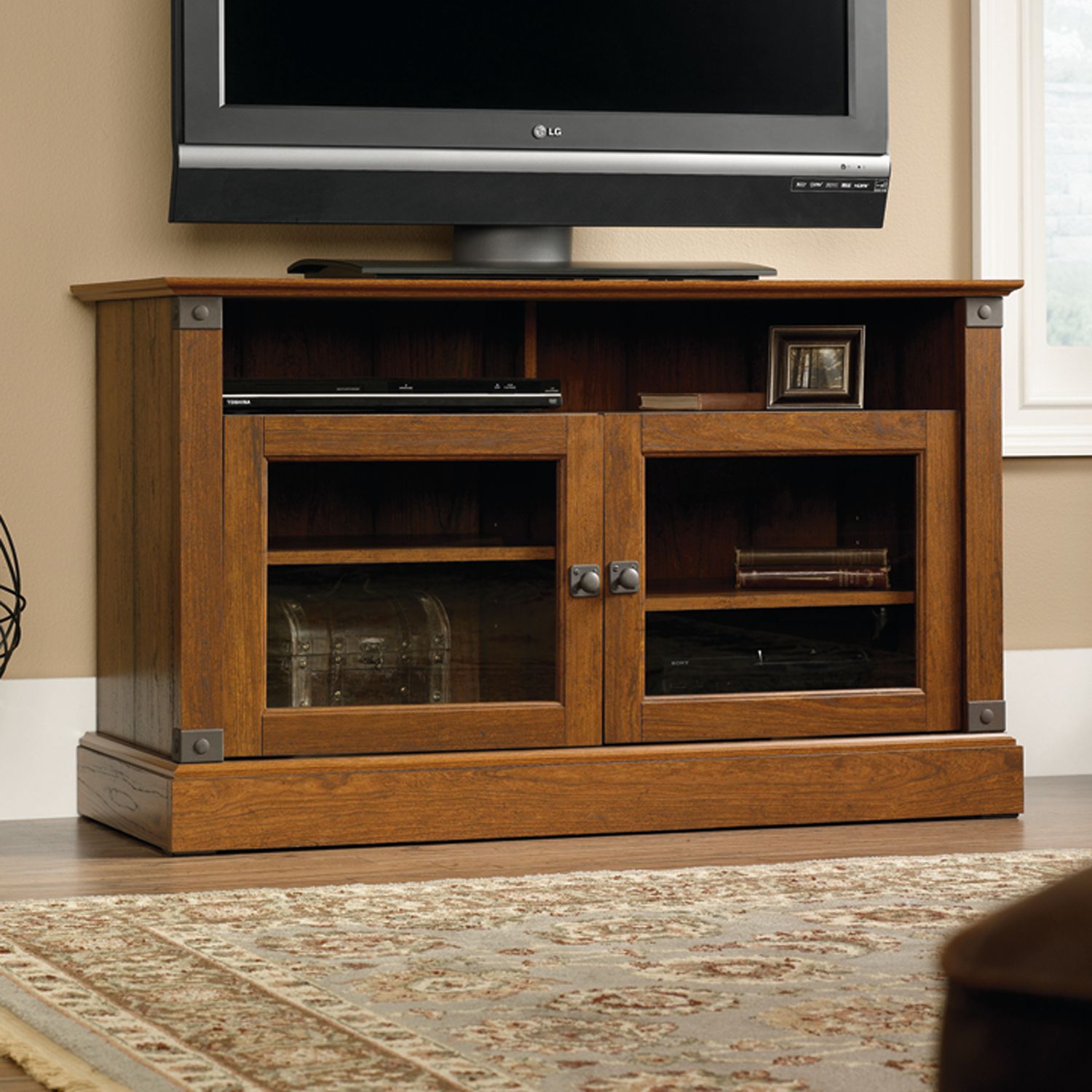 Sauder Carson Forge Tv Stand
