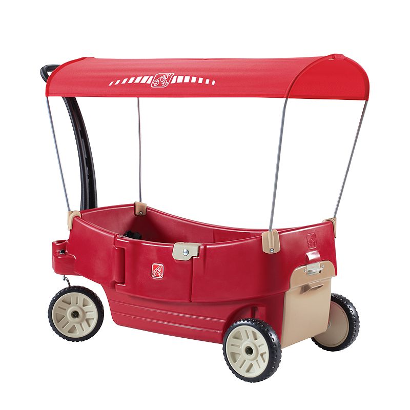 Step2 All Around Canopy Wagon, Multicolor