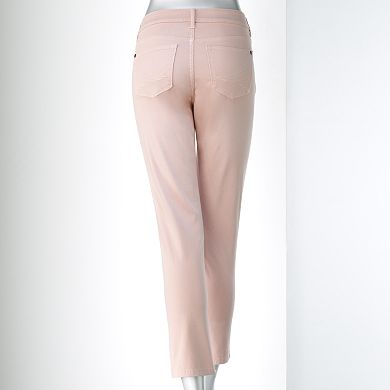 Simply Vera Vera Wang Color Skinny Ankle Jeans
