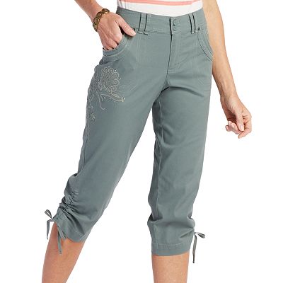 Gloria Vanderbilt Annaliese Embellished Capris