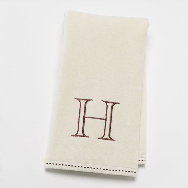 Sonoma Goods For Life Letter Monogram Hand Towel