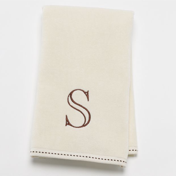 Sonoma Goods For Life Letter Monogram Hand Towel