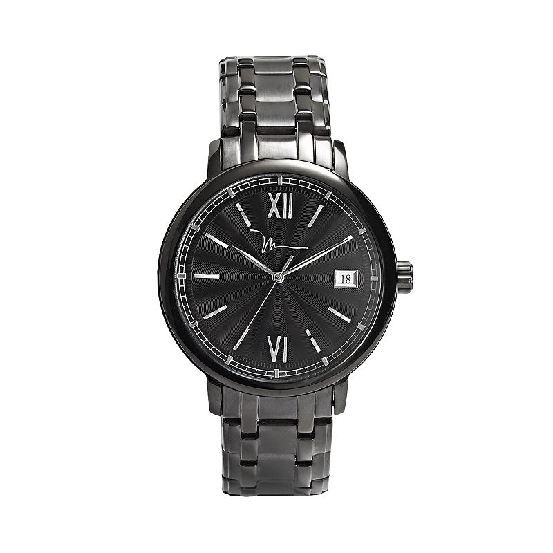 Marc Anthony Black Stainless Steel Watch - Men