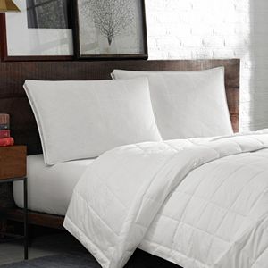 Royal Majesty Jumbo White Goose Feather Down Quilted Pillow