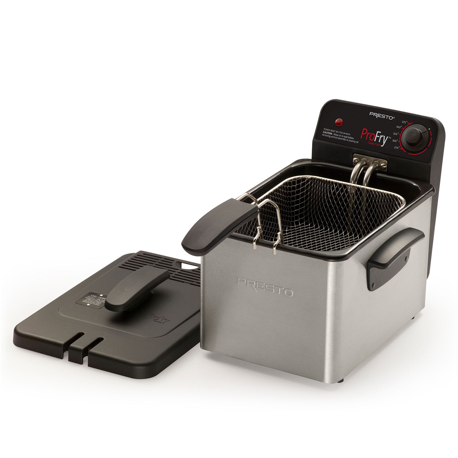 Elite Gourmet Immersion Deep Fryer with Timer - 3.5 qt