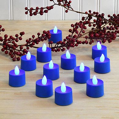 LumaBase 12-pk. Flameless LED Tealight Candles