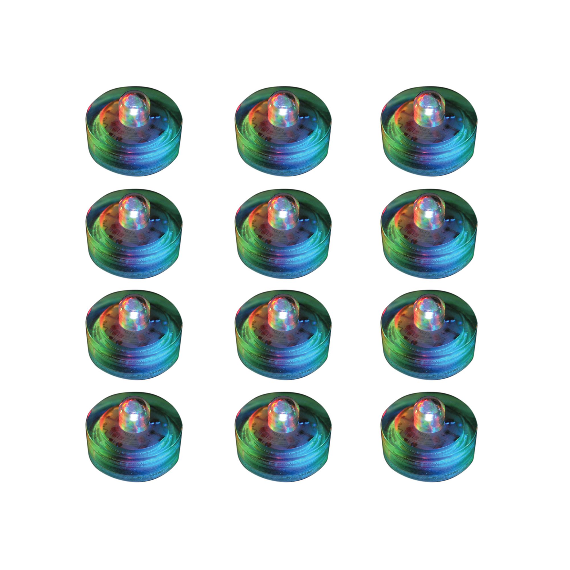 LumaBase 12-pk. LED Waterproof Color-Changing Lights, Color Changing