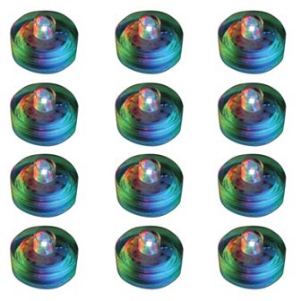 LumaBase 12 pk LED Waterproof Color-Changing Lights