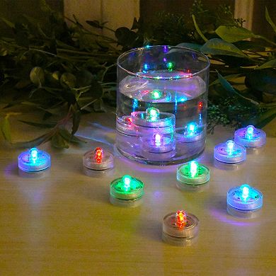 LumaBase 12-pk. LED Waterproof Color-Changing Lights