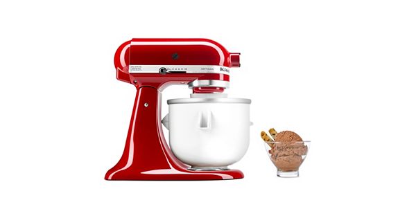 KitchenAid KICA0WH Ice Cream Maker Attachment