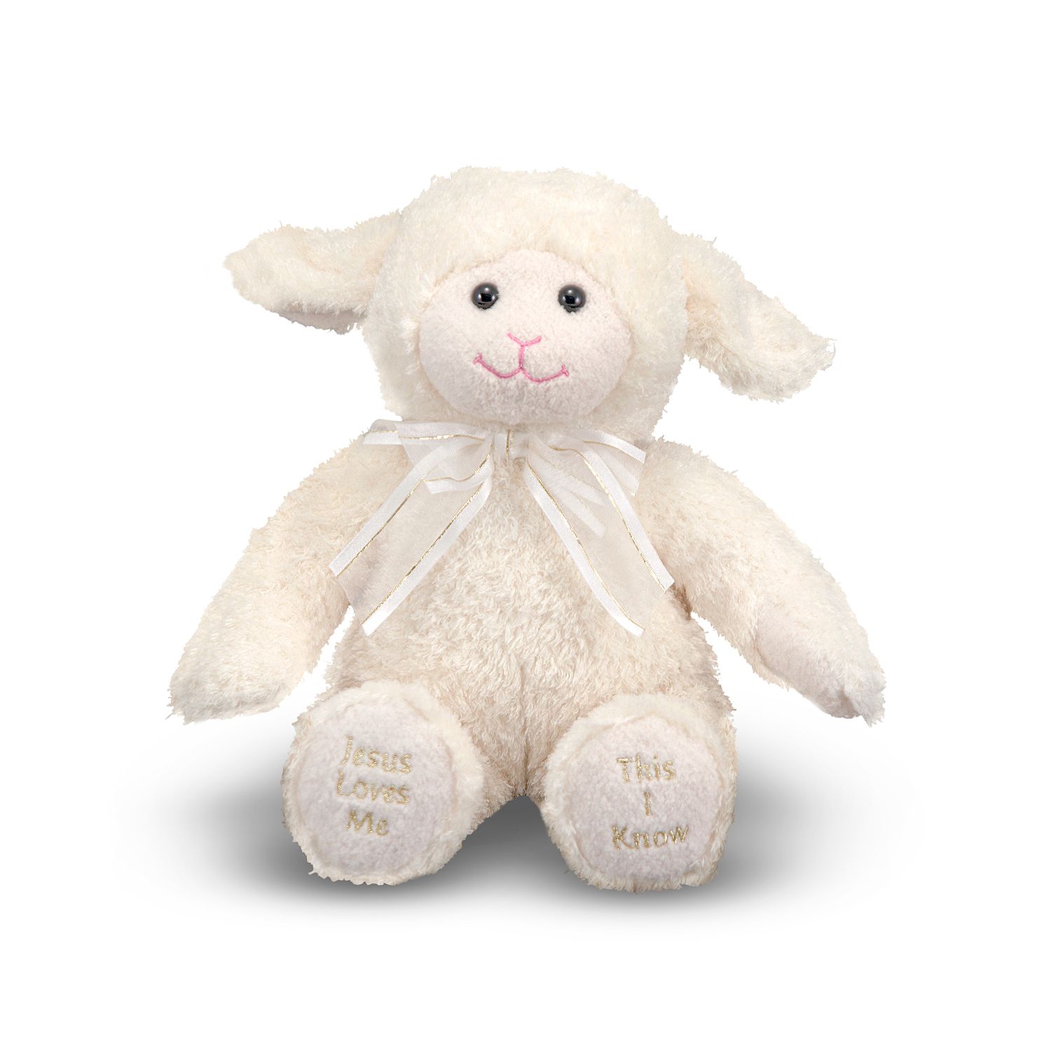 stuffed animal that plays jesus loves me