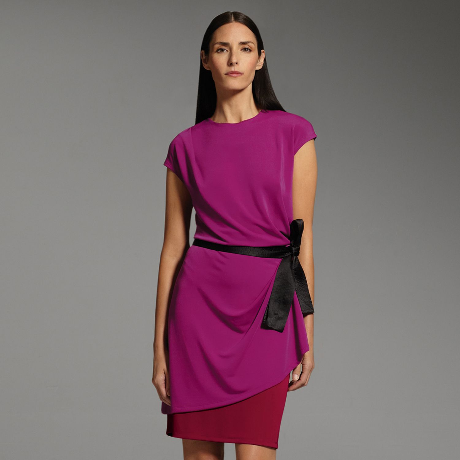 kohls burgundy dress