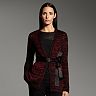 Women's Narciso Rodriguez for DesigNation Marled Open-Front Cardigan